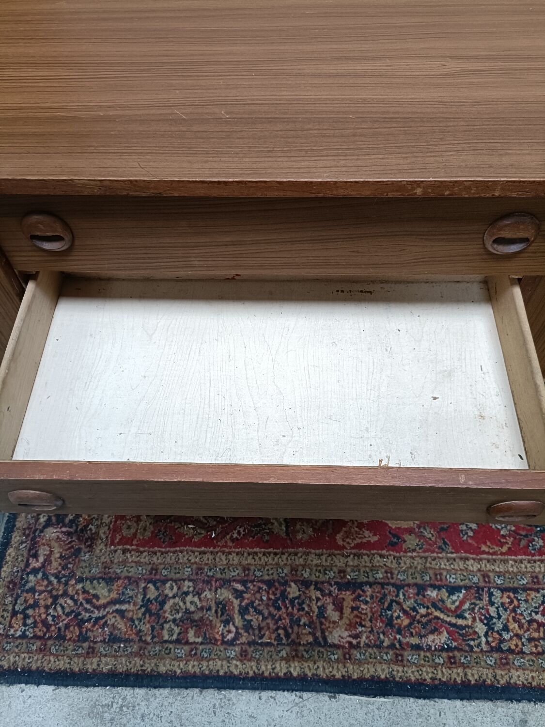 Vintage scandinavian teak enfilade, 60s