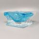 1960s astonishing blue ashtray or vide poche by Flavio Poli