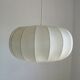Mid-century german cocoon pendant lamp