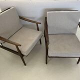 Pair of Scandinavian armchairs