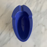 Claude Dumas blue ceramic ashtray