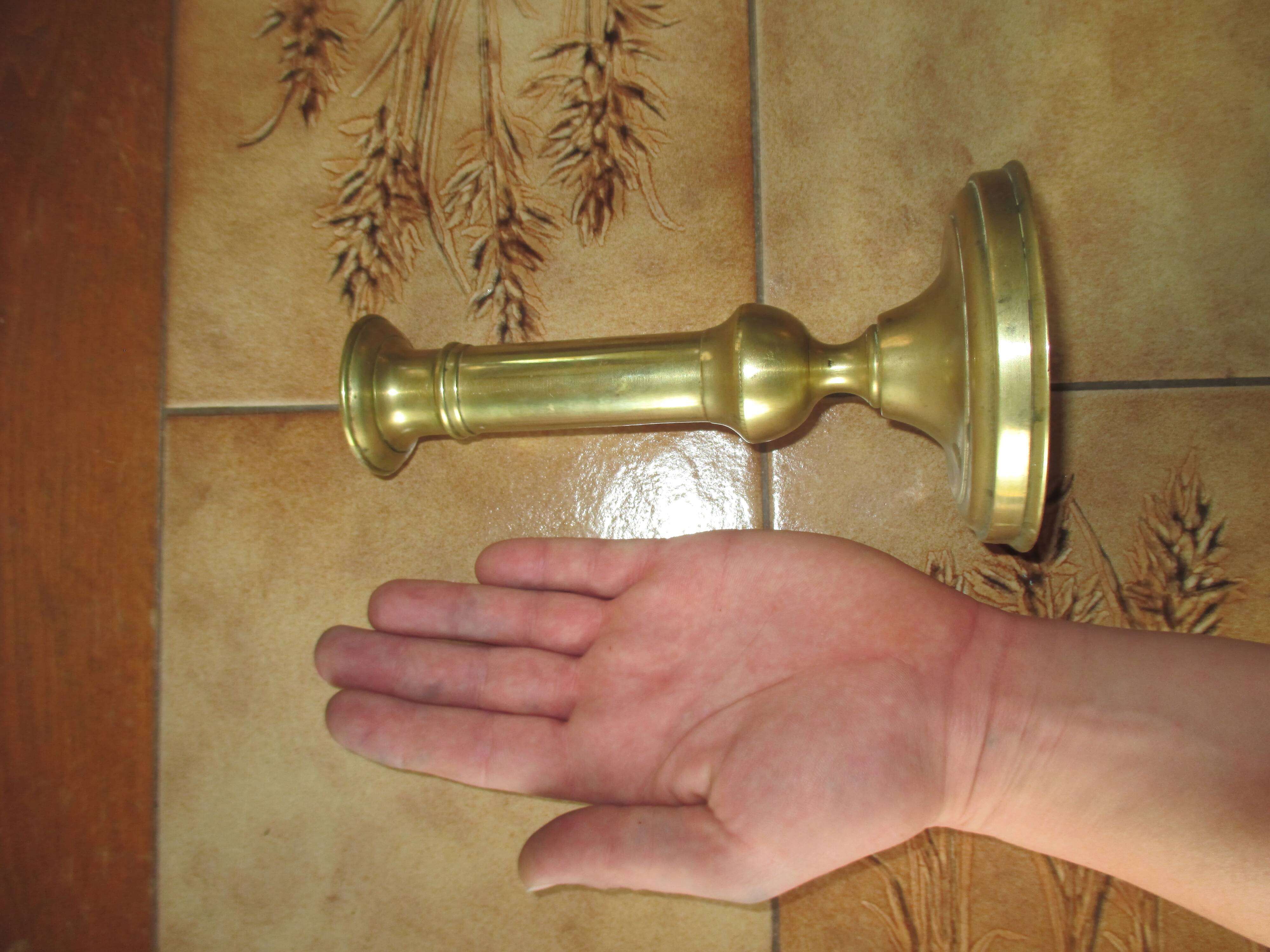 Brass candlestick