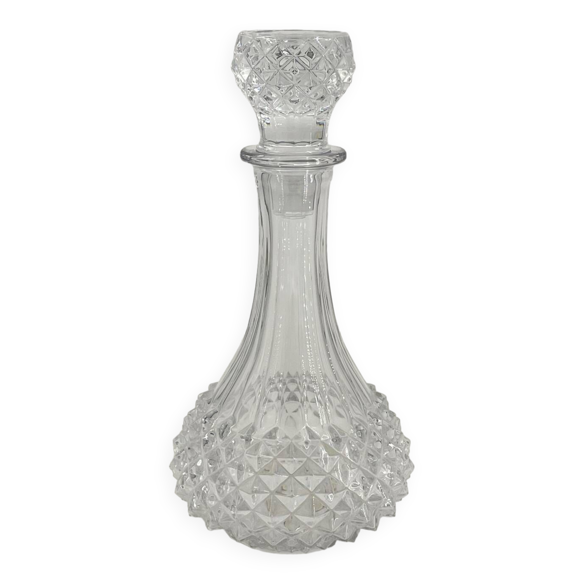 Vintage crystal decanter