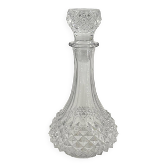 Vintage crystal decanter