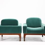 pair of "romantico" armchairs by Piero Ranzani, Elam edition 1950