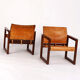 Pair of Ikea Diana Safari chairs by Karin Mobring 1970s