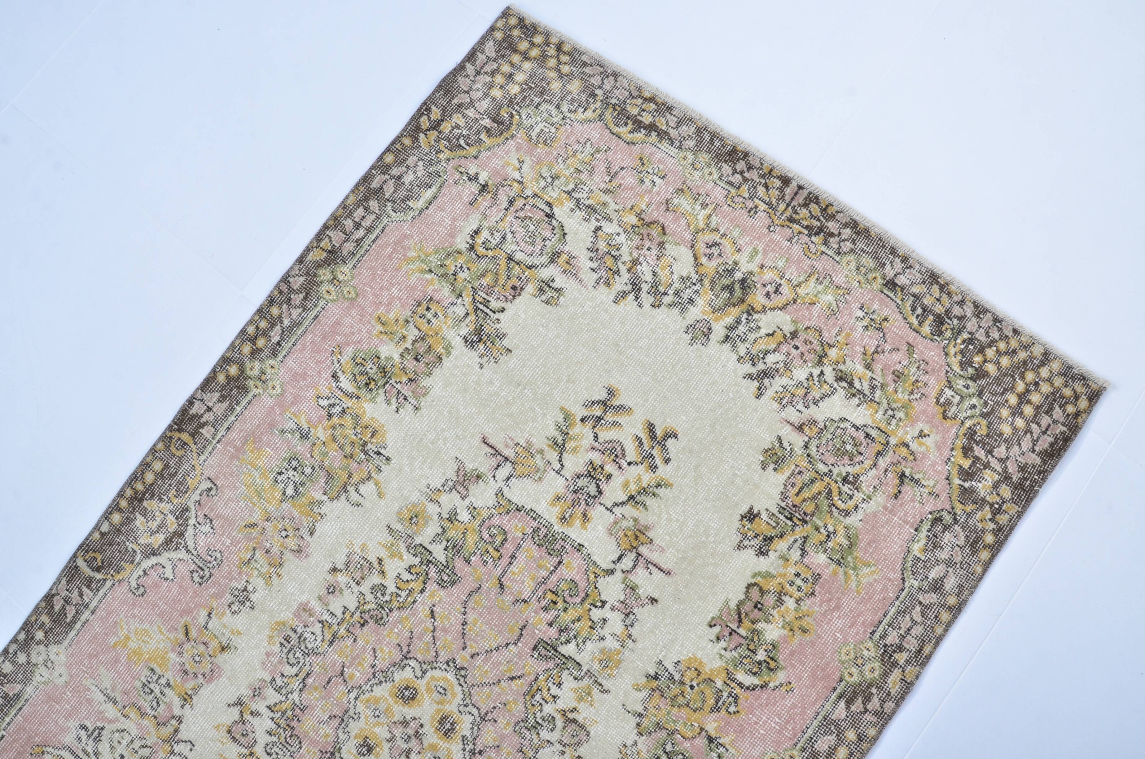 Vintage Anatolian Pink Floor Rug sku 3147