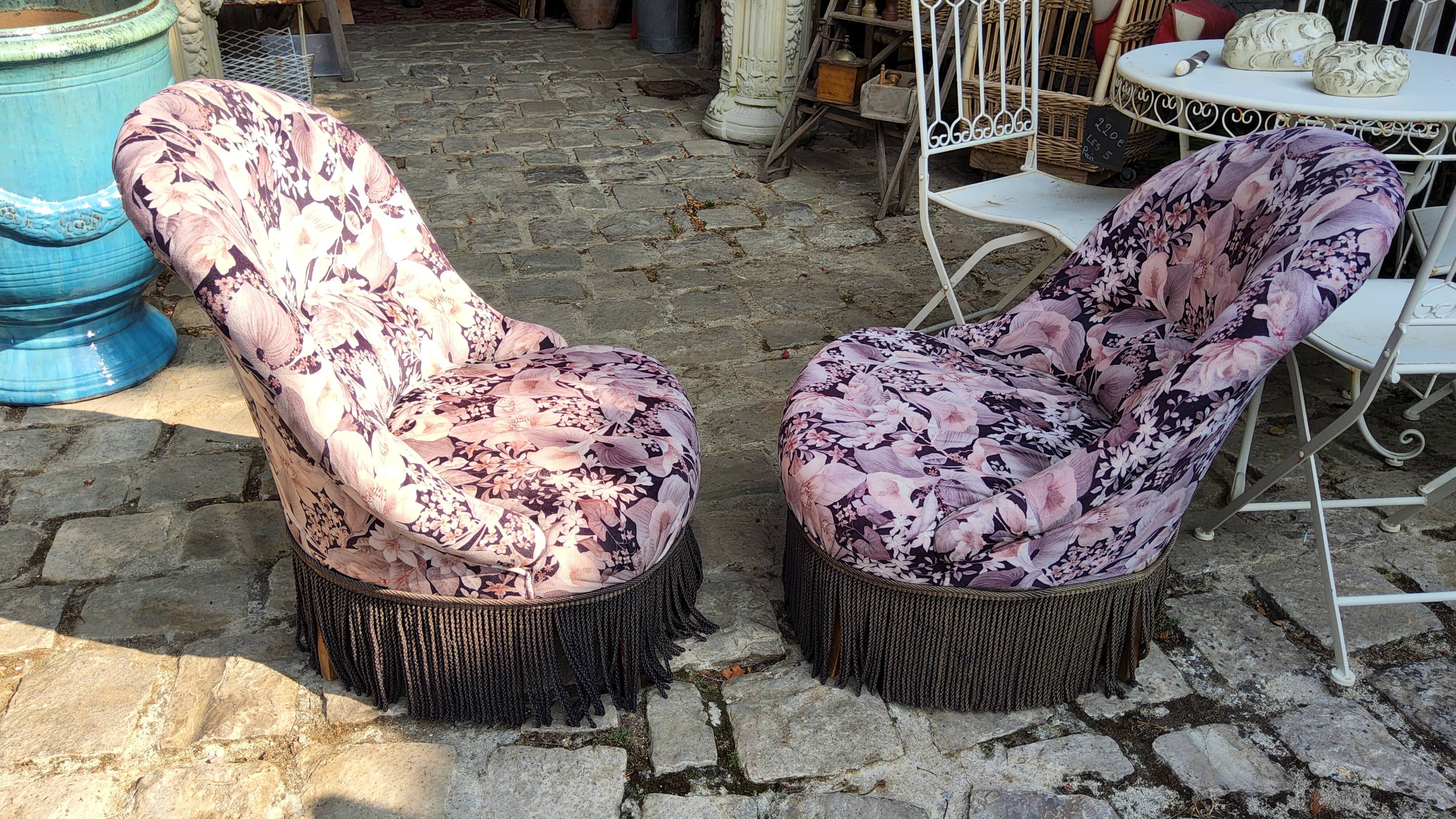 Pair of frog chairs