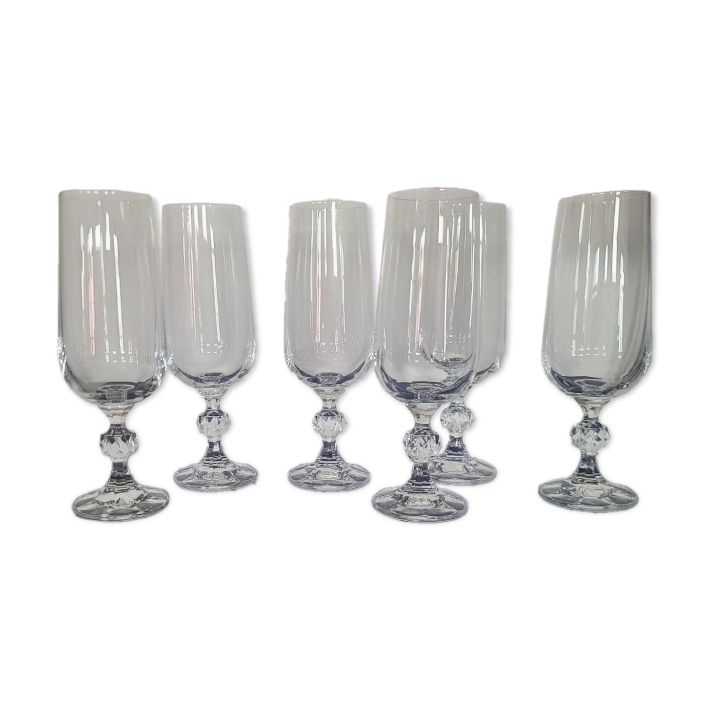 Lot de 6 flûtes à champagne