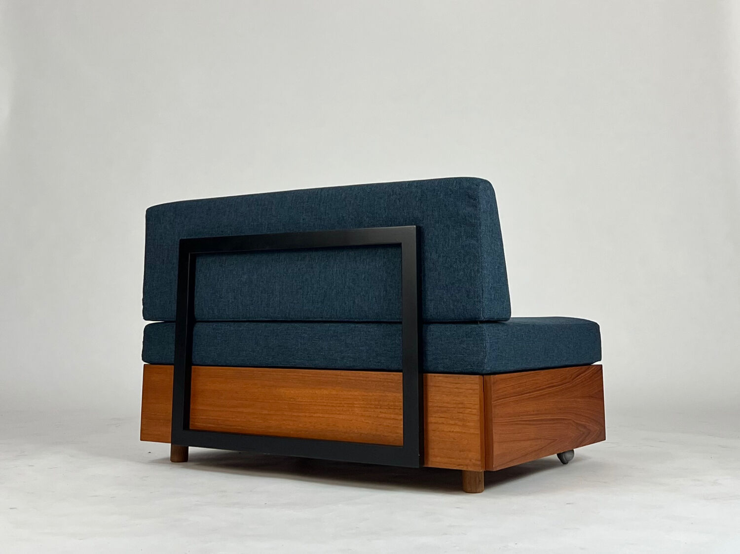 Danish teak modular sofa couch by France & Son mid-century design 60s
