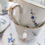 Coffee service - Bernardaud for Limoges - model " Myosotis "