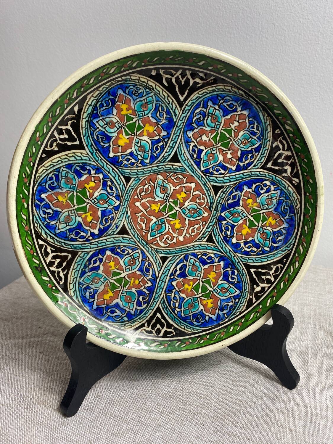 Kutahya Turkey Ceramic Plate