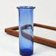 Danish wall mirror by Jacob Hermann & Per Lütken and Holmegaard glass vase, 1960s.