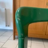 Chaise Bruno Rey Vintage Verte