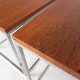 Set of 3 side tables, Mimi set, 1960s.