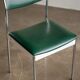 Minimalist set of four Dutch mid-century dining chairs, c. 1960.