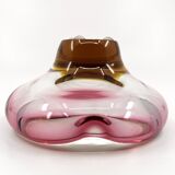 Cendrier vide-poche en verre soufflé • Tchécoslovaquie • Circa 1960