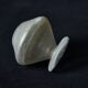Vintage mouth-blown bubbled glass soliflore