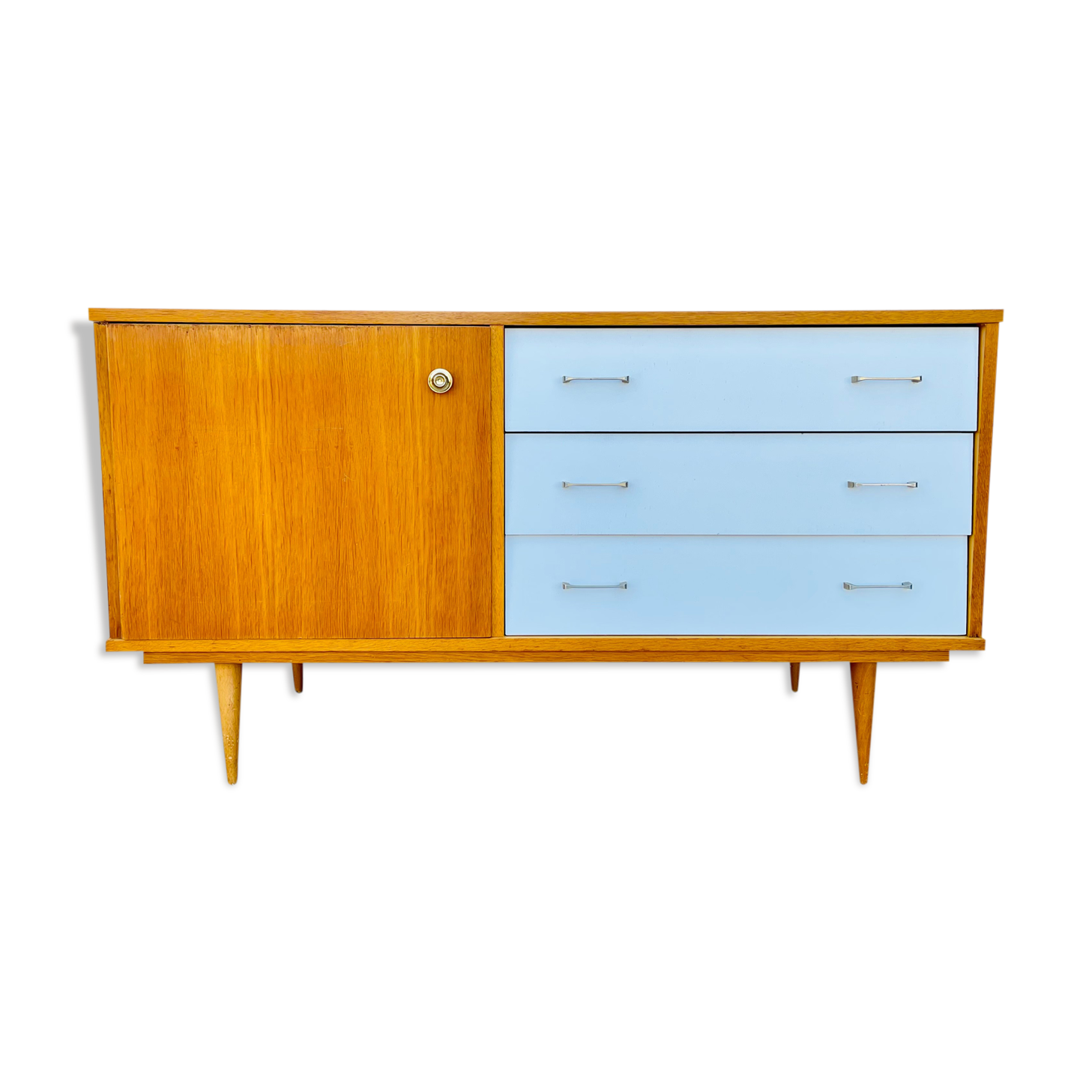 Vintage oak row 1960