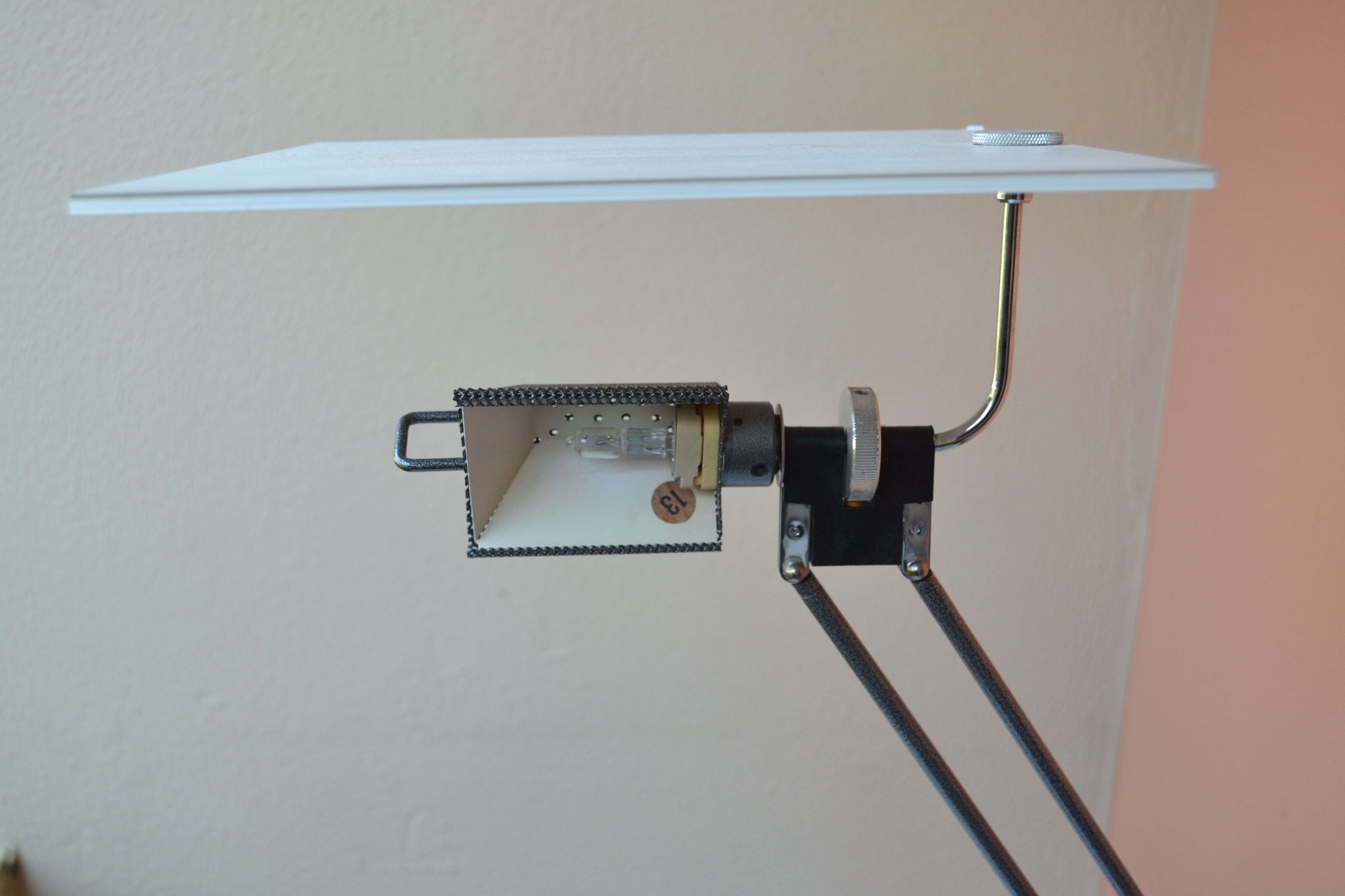 Table lamp Sacha Ketoff edition Aluminor 1985