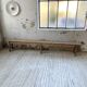 Banc en pin et chêne XL 280 cm