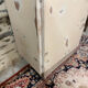 Small one-door Art Deco cabinet with a patina.