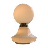 Lampe globe en verre 1975