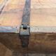 Rustic solid oak storage chest