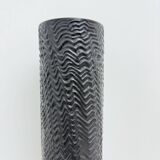 Martin Freyer Rosenthal Studio-Line Bisque Porcelaine Noire Op-Art Relief