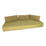 Roche bobois yellow sofa, escapade model