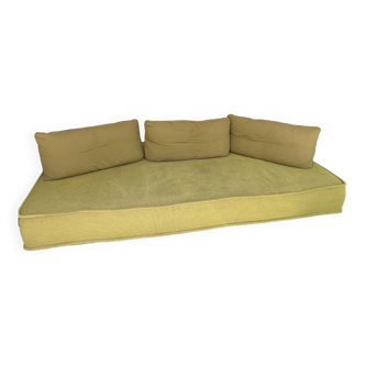 Roche bobois yellow sofa, escapade model