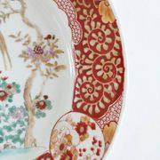 Japanese plate circa 1900 birds and insects