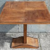 Bridge table and armchairs x 4