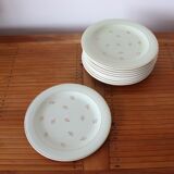 11 mint salt dessert plates