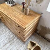 Solid oak chest of drawers Regain XL