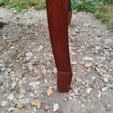 Pair of antique Louis XVI mahogany armchairs from the 19th century