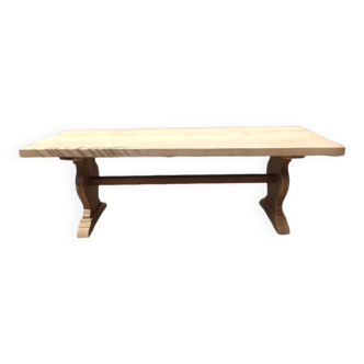 Solid oak monastery table