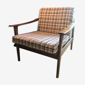 Fauteuil scandinave 1960