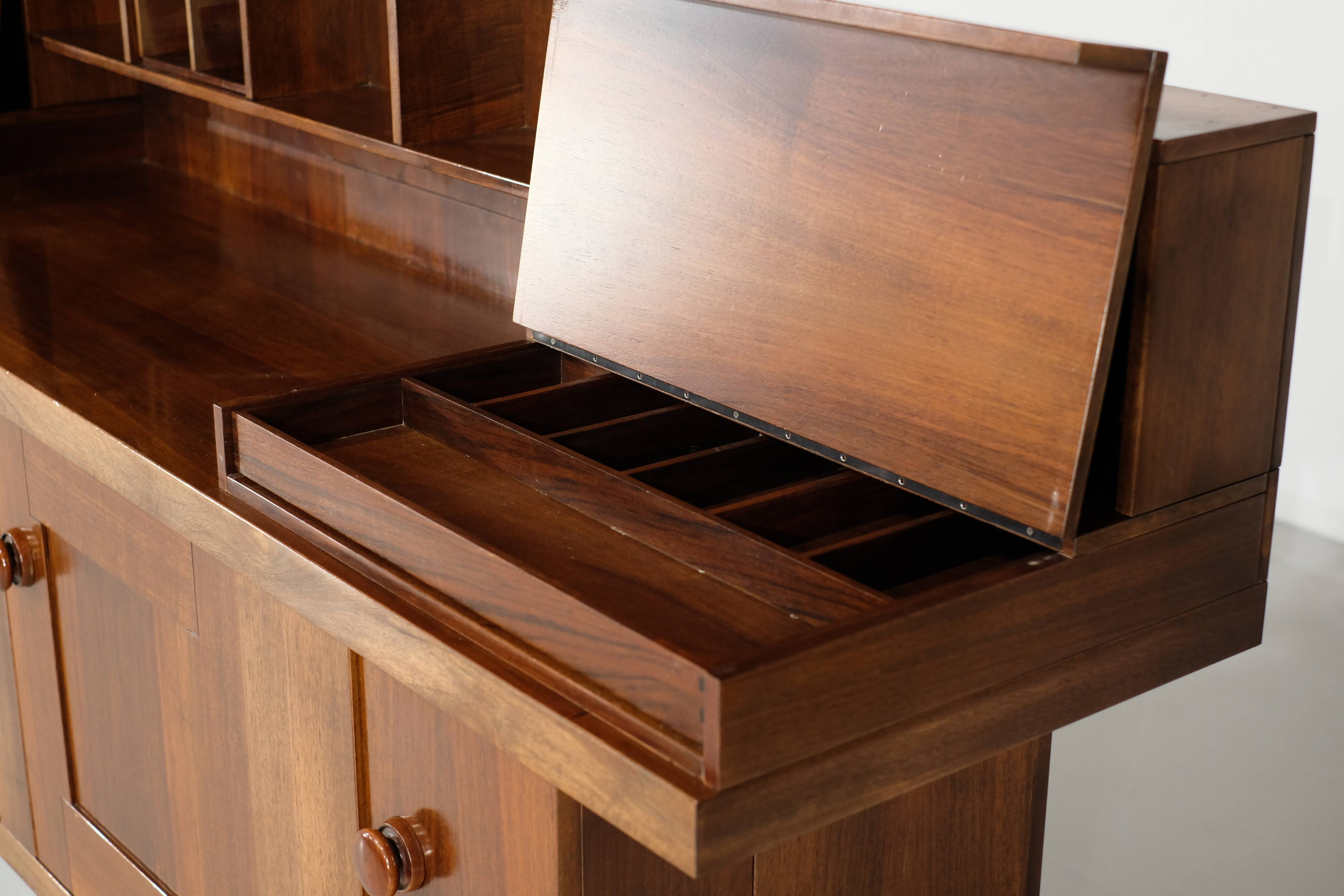 “Pranzo 602” sideboard by Silvio Coppola for Bernini - 1960s
