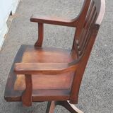 Old pivoting administrative office chair early xxeme