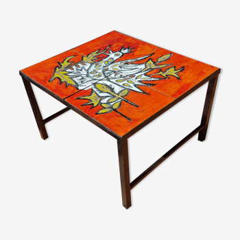 Vintage ceramic coffee table