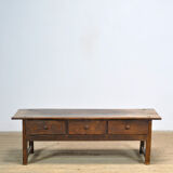 Oak coffee table, circa 1820