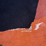 Vintage carpet years 70 brand tisca 200 cm