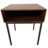 Vintage Pastoe bedside table side table 1960s teak veneer