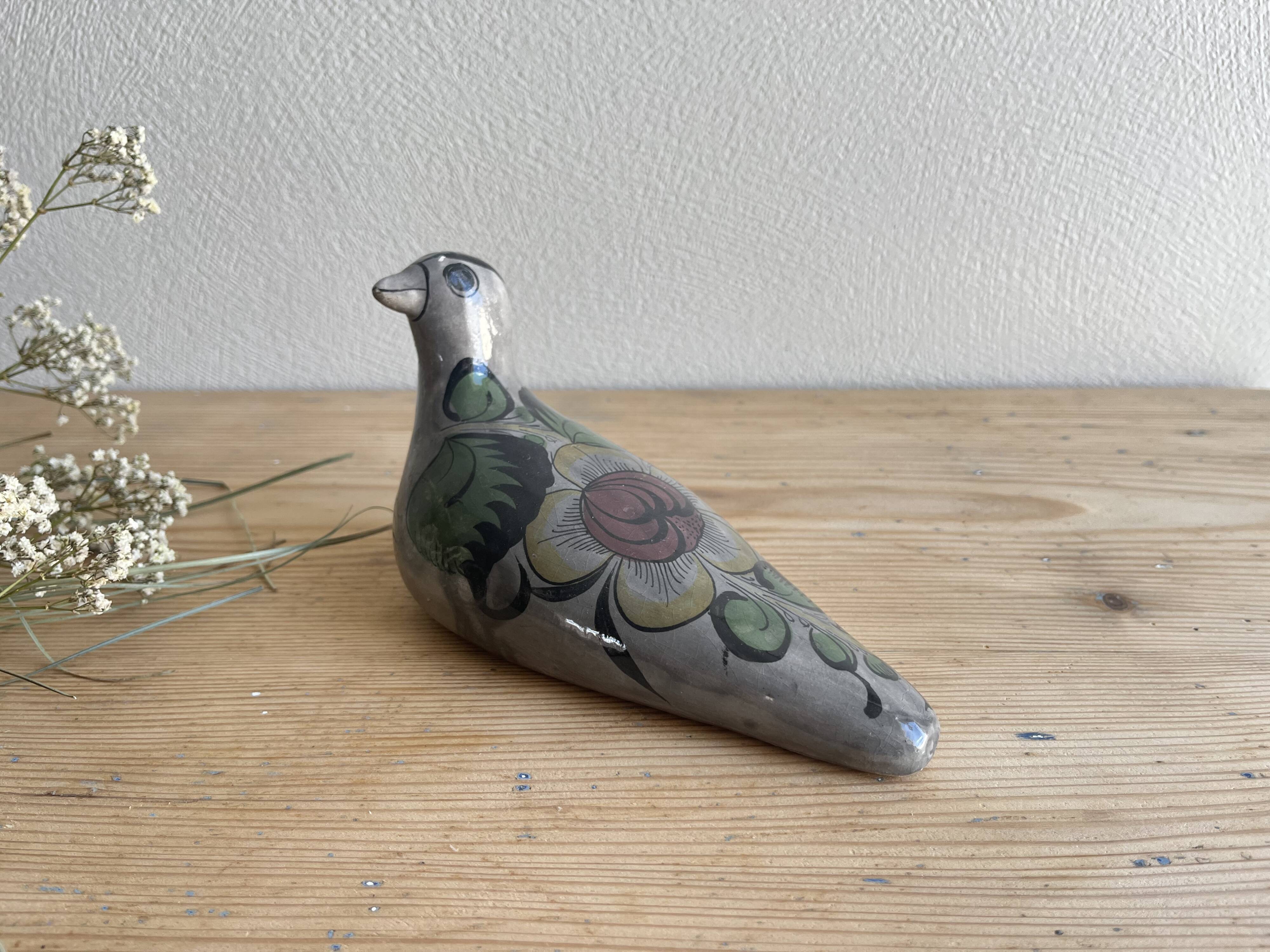 Vintage ceramic Mexican bird