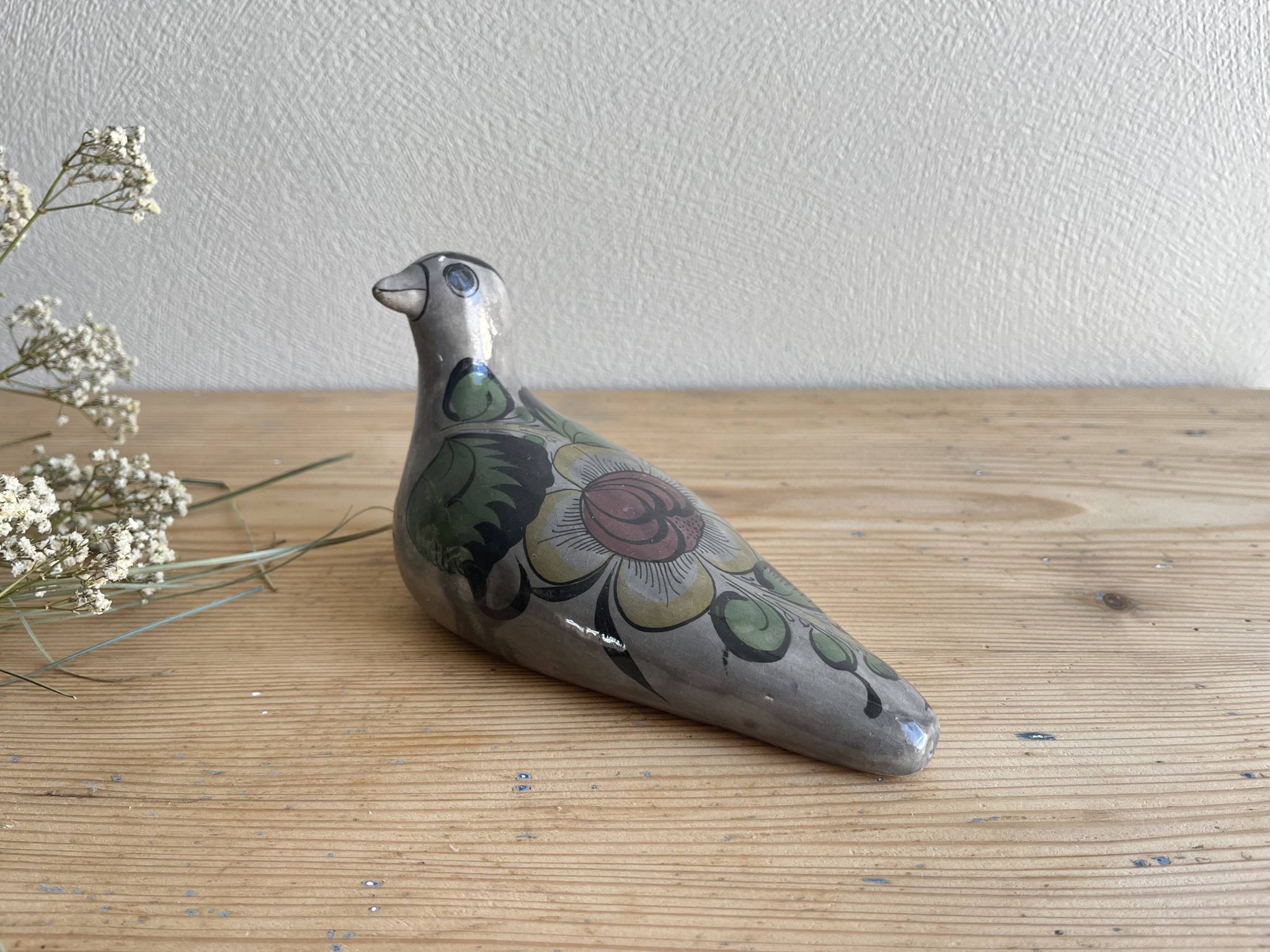 Oiseau mexicain céramique vintage