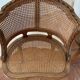 pair of Napoleon III Louis XVI style office chairs