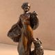 Statuette plâtre Art Nouveau