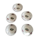Set of 5 dessert cups Sarreguemines Obernai