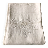 Antique embroidered sheet